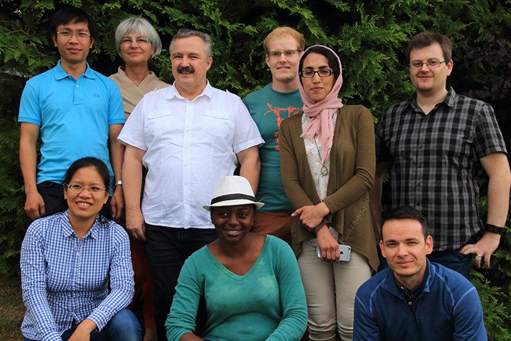 [Translate to Englisch:] Lehrstuhlteam von Prof. Dr. Martin Kreuzer